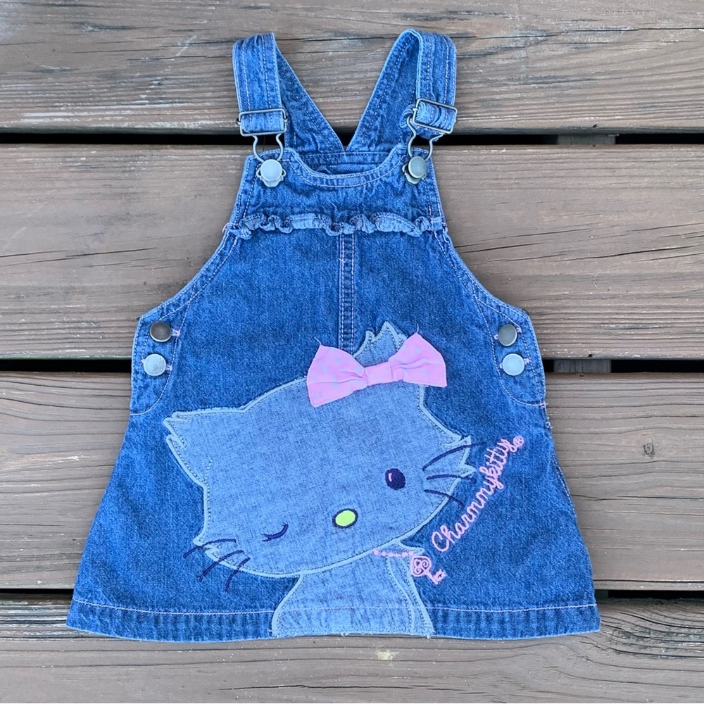 Rare Sanrio CharmmyKitty Denim Dress Baby 12 Months